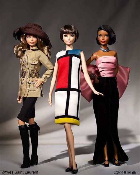 barbie per yves saint laurent|Yves Saint Laurent Barbie® Doll.